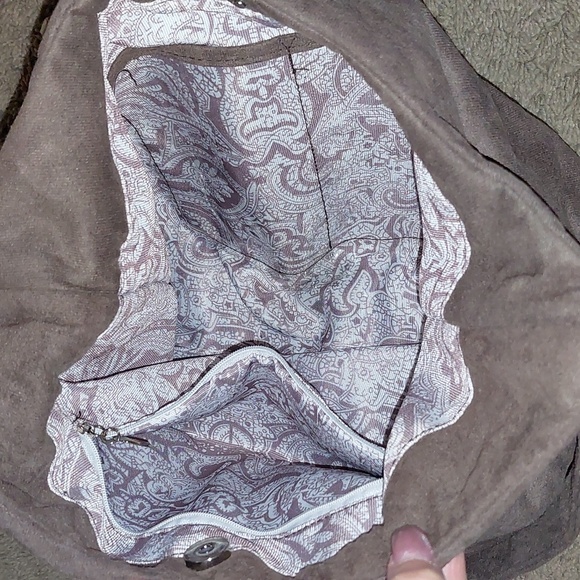 Bella Russo Suede handbag Tote Purse NEW - Picture 4 of 6